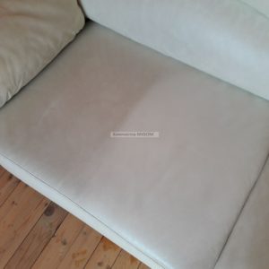 чистка дивана из экокожи фото